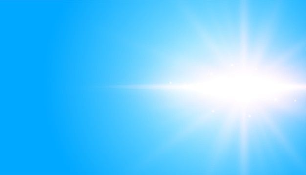 蓝色太阳光背景