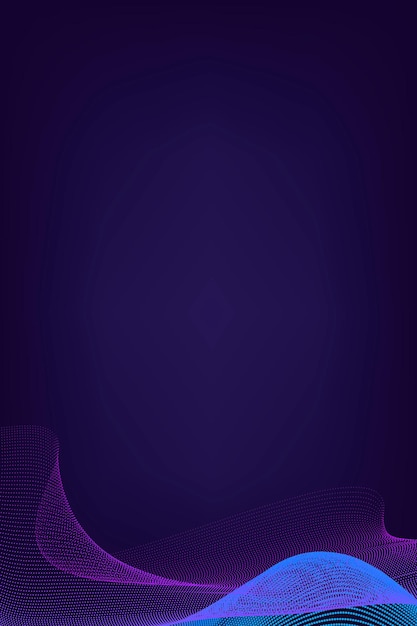 抽象线条波浪深蓝色背景