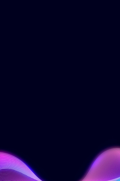 抽象线条波浪深蓝色背景