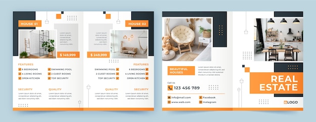 房地产手册宣传册模板