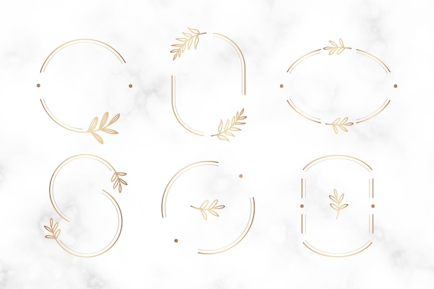 植物叶子装饰边框