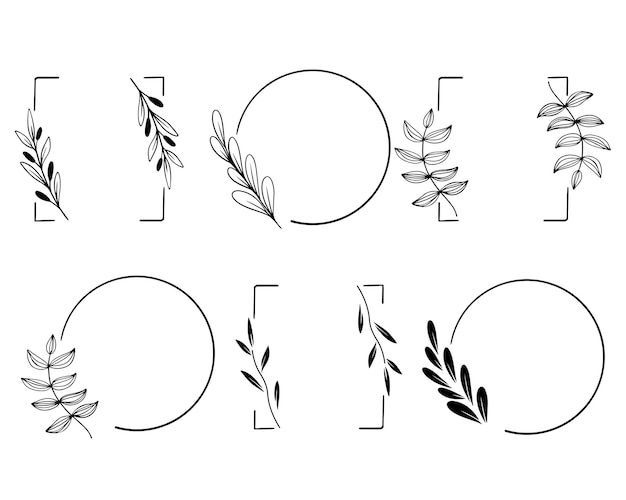 花卉花朵装饰边框