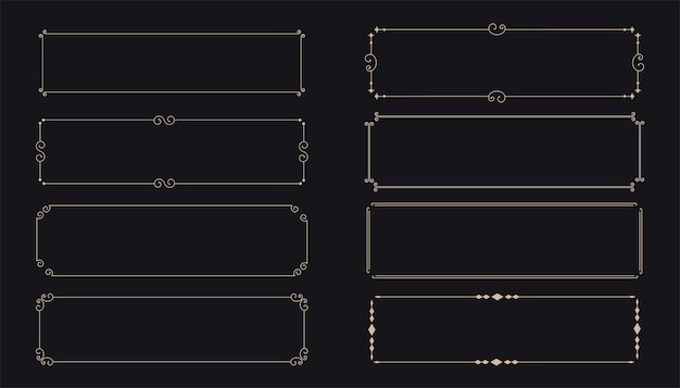 装饰欧式复古边框