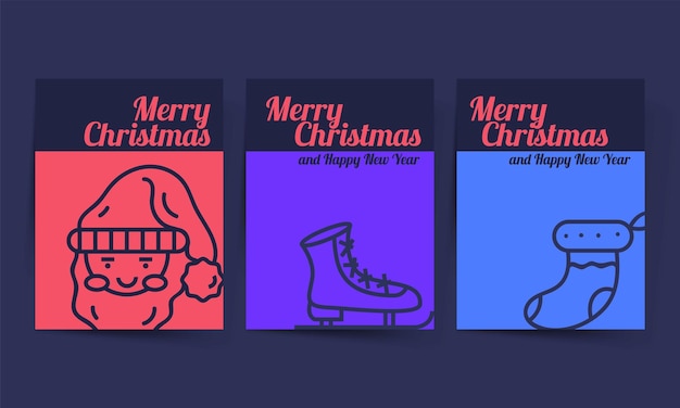 简约圣诞节模板