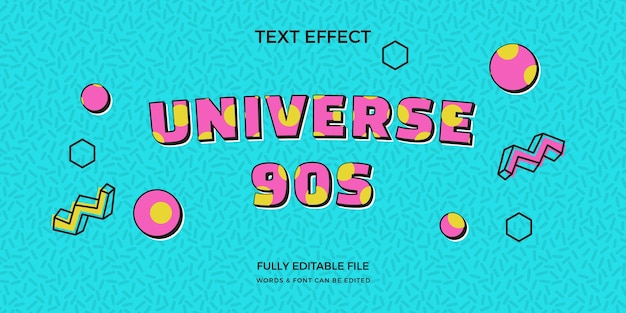 90年代复古风格设计模板背景