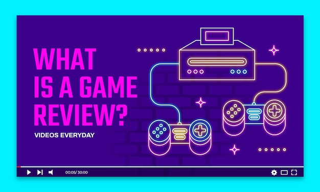 电子游戏banner海报横幅模板