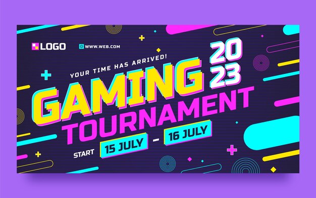 电子游戏banner海报横幅模板