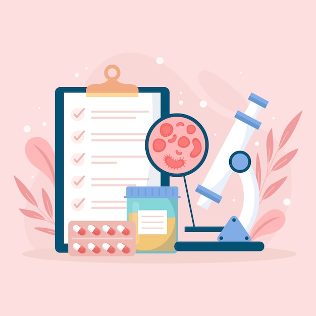 医疗医学肾脏泌尿系统插画