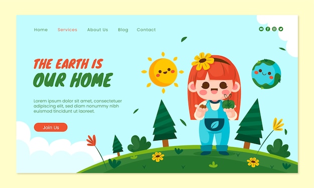 生态环境保护环保banner横幅模板