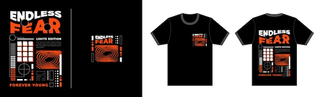 服饰T恤图案插画模板