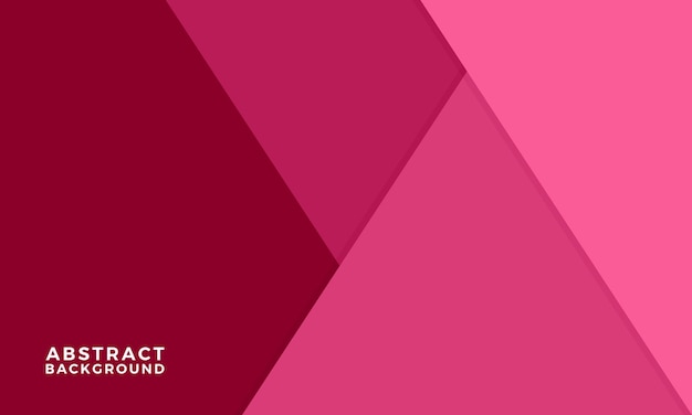 抽象几何多边形色块红色背景