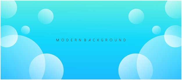 气泡蓝色背景
