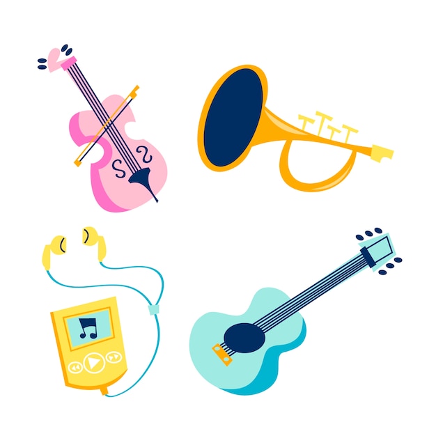乐器插画