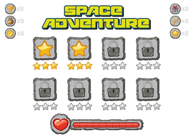 道具解锁游戏ui