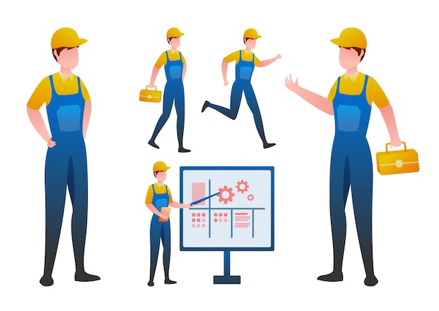 修理工工程维护维修