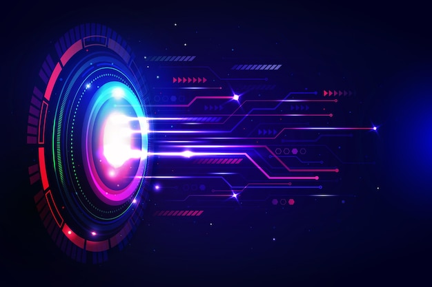 抽象科技电路背景