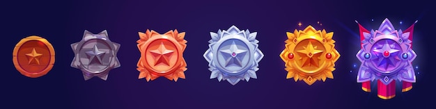 游戏排名等级游戏ui图标