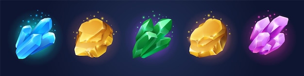 魔法水晶宝石游戏道具图标