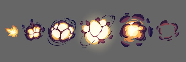 爆炸动画帧序列帧