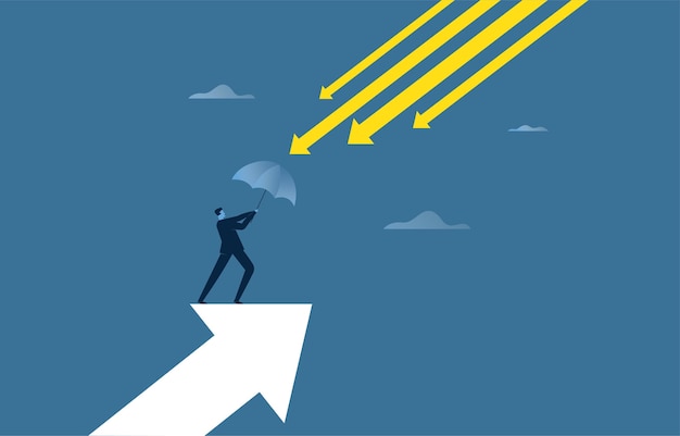 企业经营插画保险保护公司业务