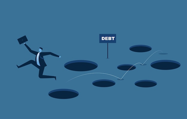 企业经营插画绕过债务经营企业