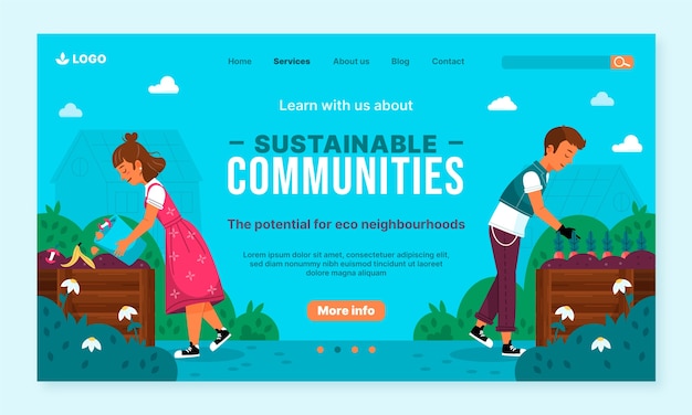 生态环保环境保护植物背景模板