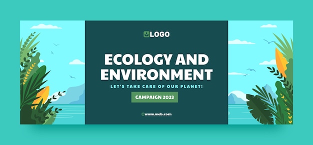 生态环保环境保护植物背景模板