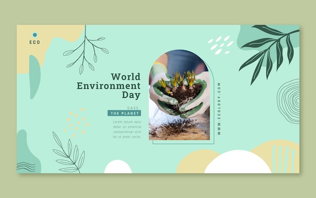 生态环保环境保护植物背景模板