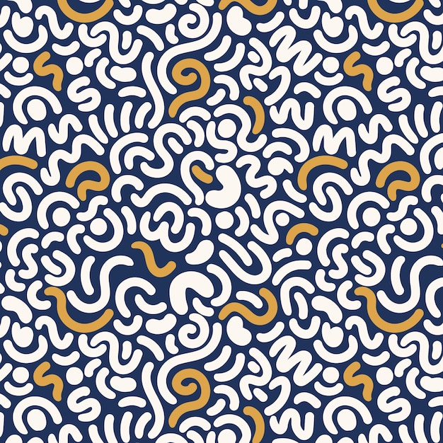 抽象笔触无缝壁纸纹理图案花纹