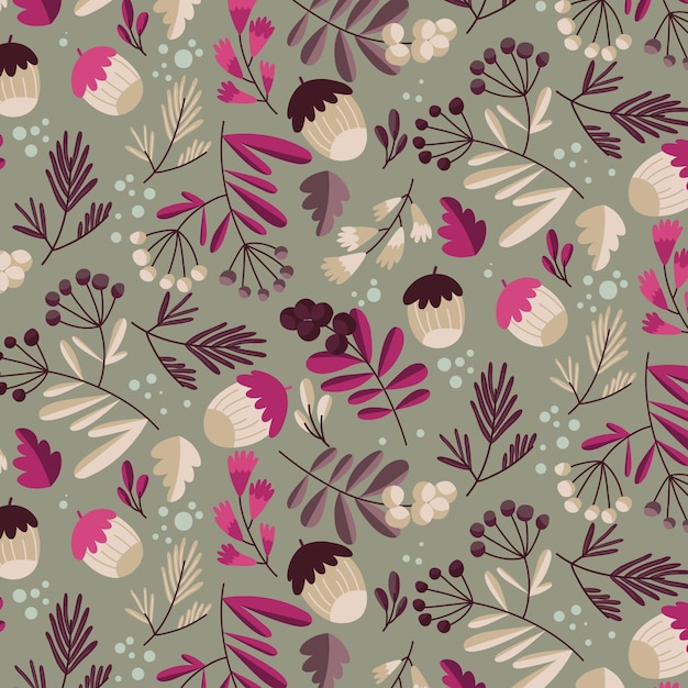 植物花卉花朵无缝壁纸纹理图案花纹