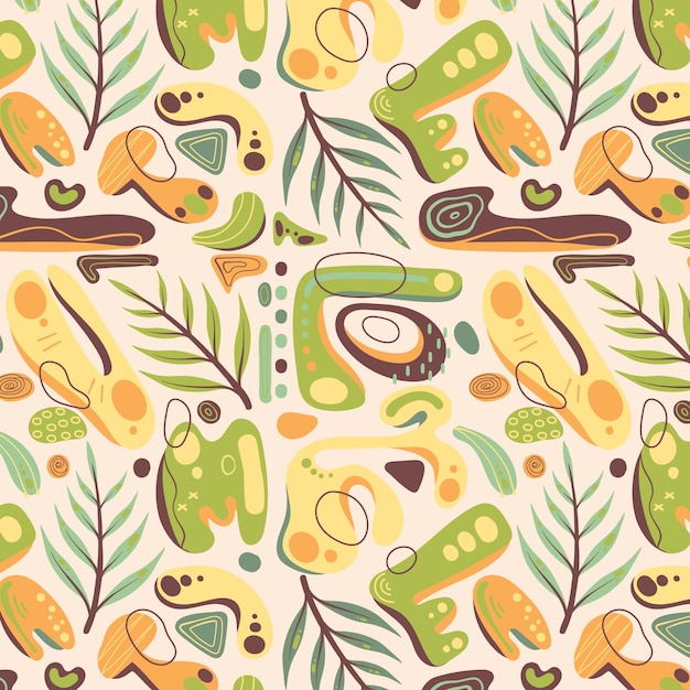 抽象图形无缝壁纸纹理图案花纹