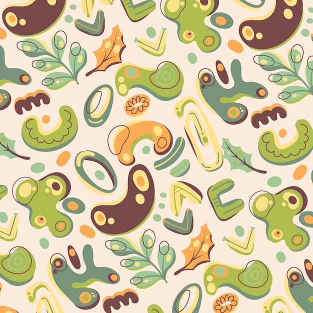 抽象图形无缝壁纸纹理图案花纹