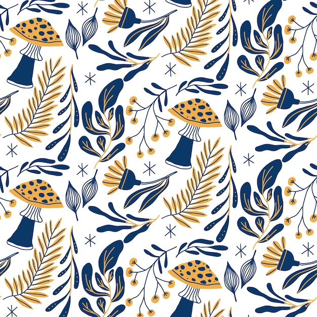 植物花卉花朵无缝壁纸纹理图案花纹