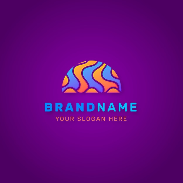 圆顶拱形标志logo