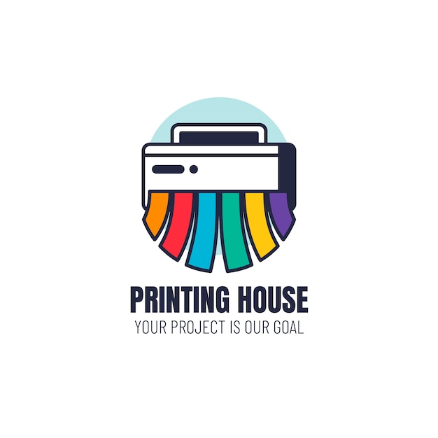 印刷厂标志logo