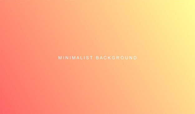 极简渐橙色变背景