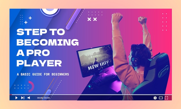 游戏电竞比赛banner横幅模板