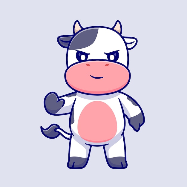 奶牛插画
