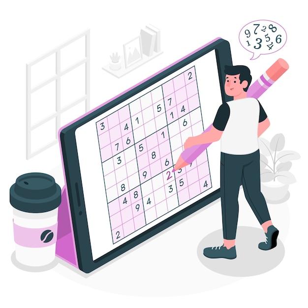 数独游戏插画