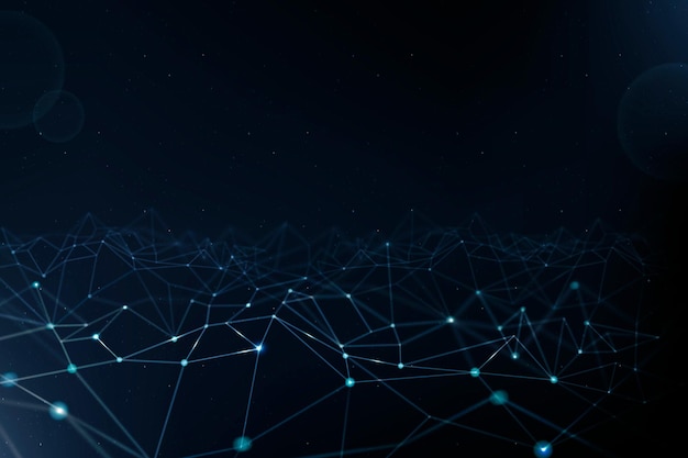 网络连接线条科技背景