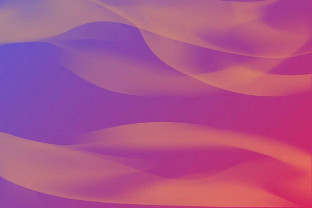 抽象波浪波纹烟雾渐变紫色背景