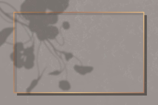 大理石植物投影背景