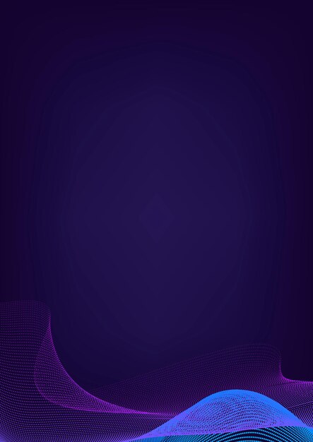 抽象波纹线条黑色背景