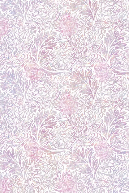 威廉莫里斯复古花朵花卉图案花纹