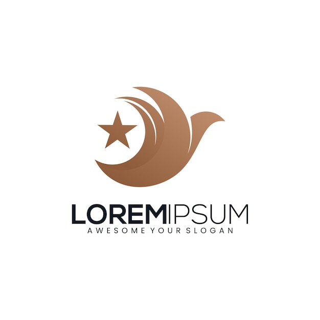 飞鸟星星标志logo