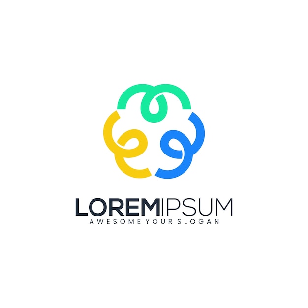 字母m圆形标志logo