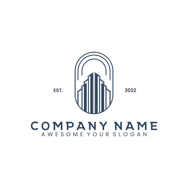 房子建筑大楼标志logo