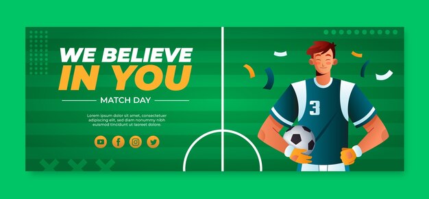 足球网页banner横幅模板