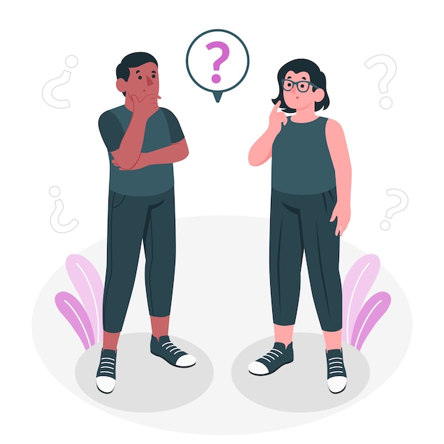 人的好奇心探索欲扁平插画