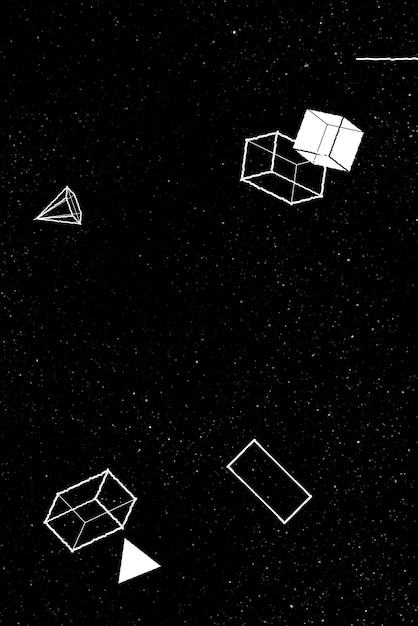 立方体无缝图案背景